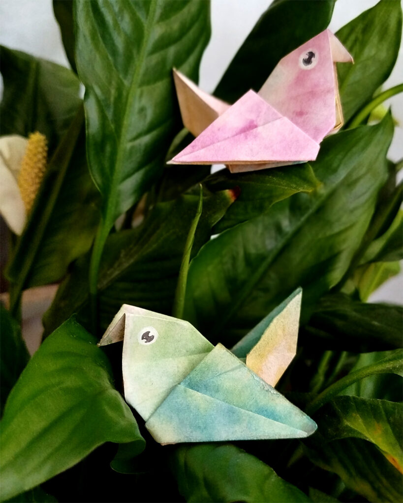 Pájaros de papel